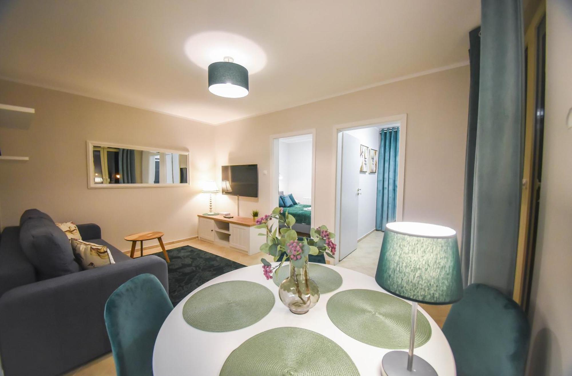 Przy Promenadzie - 2 Sypialnie & Parking - Uzdrowiskowa 12-14 - Na Wyspie Apartament *
